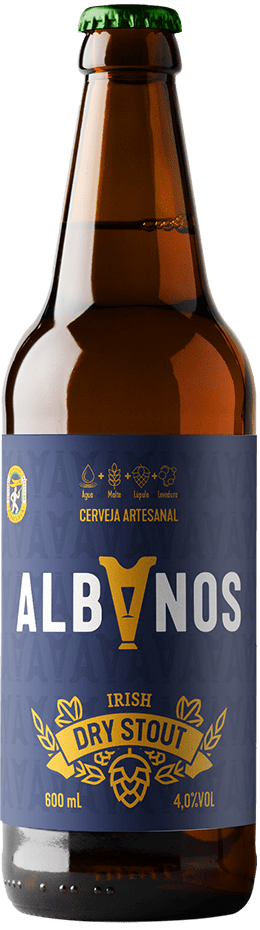 Irish Dry Stout - Cerveja Especial estilo Irlandesa. Cervejaria Albanos BH