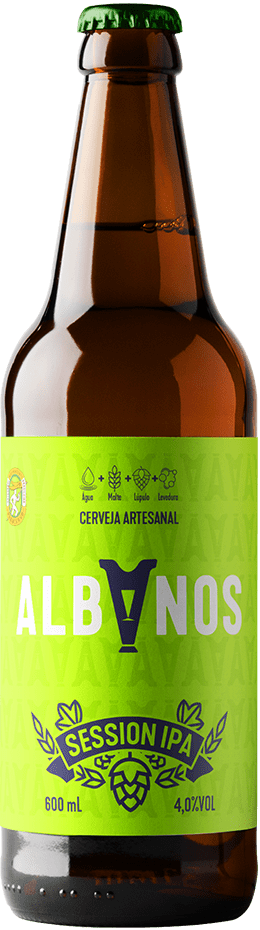 Session IPA - Cerveja Artesanal Cítrica - Qualidade Extra - Albanos