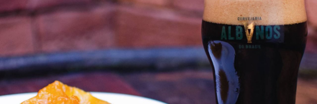 CerveDa origem ao copo - Stout Chocolate com Laranja da Terra - Albanos